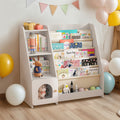 4 Tier Children's Bookshelf with Doors
