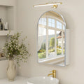 Arched Mirror Cabinet | 30" ×20" with Large Storage