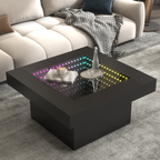 Endless-Depth Mirror Coffee Table