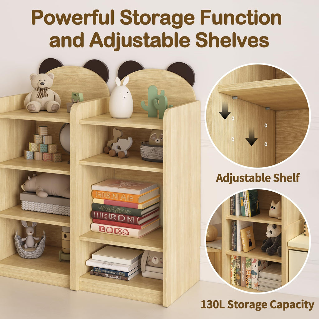3-Tier Adjustable  Children's Bookcase