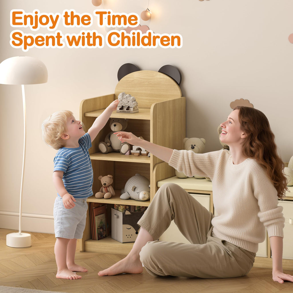 3-Tier Adjustable  Children's Bookcase
