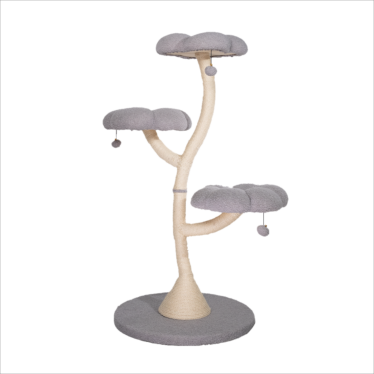 3-Tier Flower-Shaped Cat Tree
