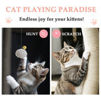 3-Tier Flower-Shaped Cat Tree