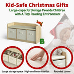 Multi-Purpose Storage Bench for Kids