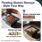Endless-Depth Mirror Coffee Table