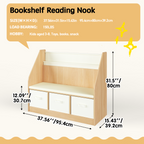 Multifunctional children's reading corner