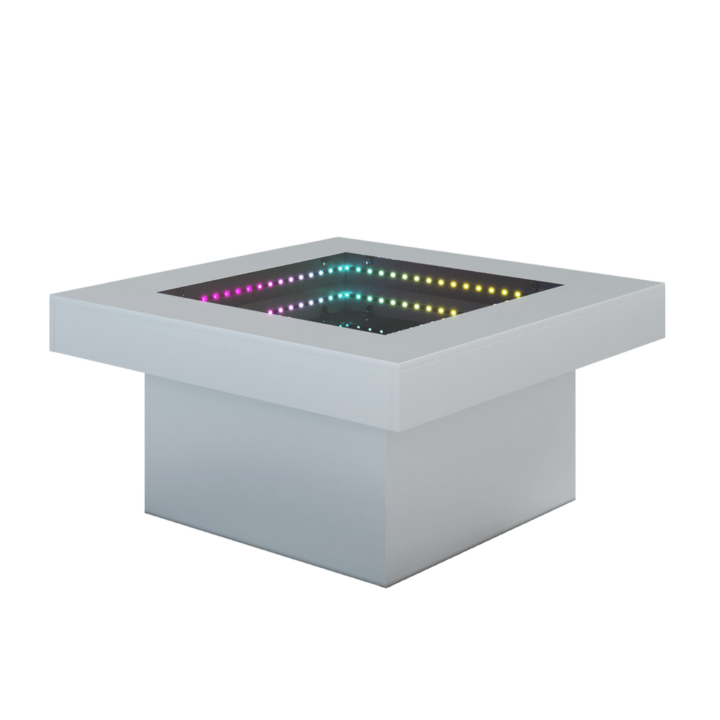 Endless-Depth Mirror Coffee Table