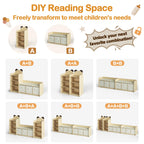3-Tier Adjustable  Children's Bookcase