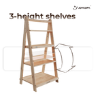 Adjustable Trapezoid Storage Rack/Bookshelf