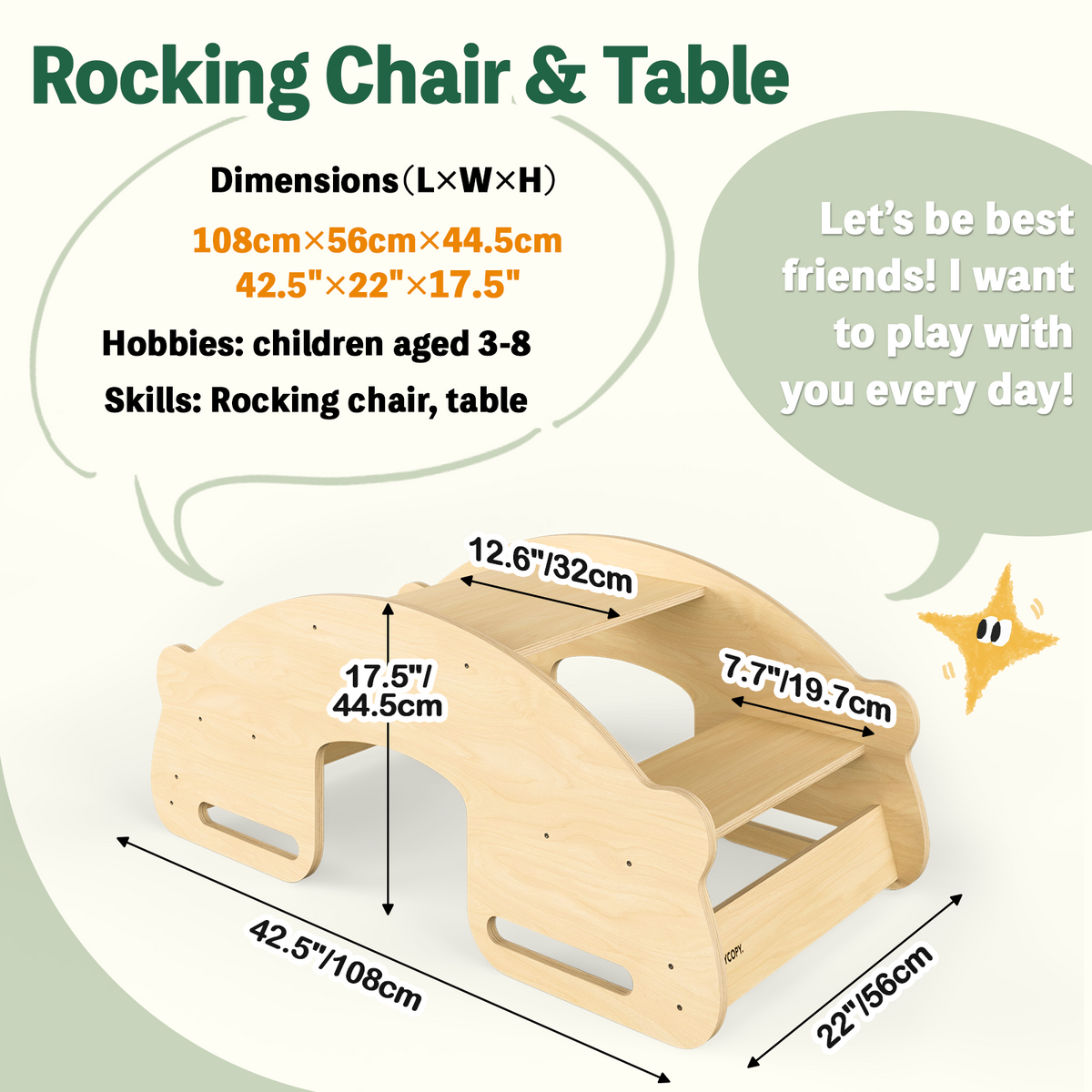Children's multi-functional activity table