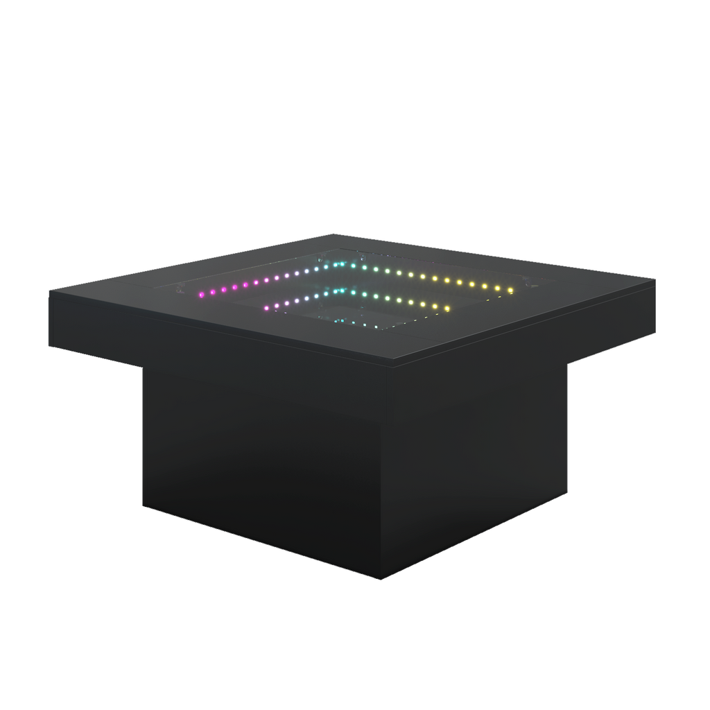 Endless-Depth Mirror Coffee Table
