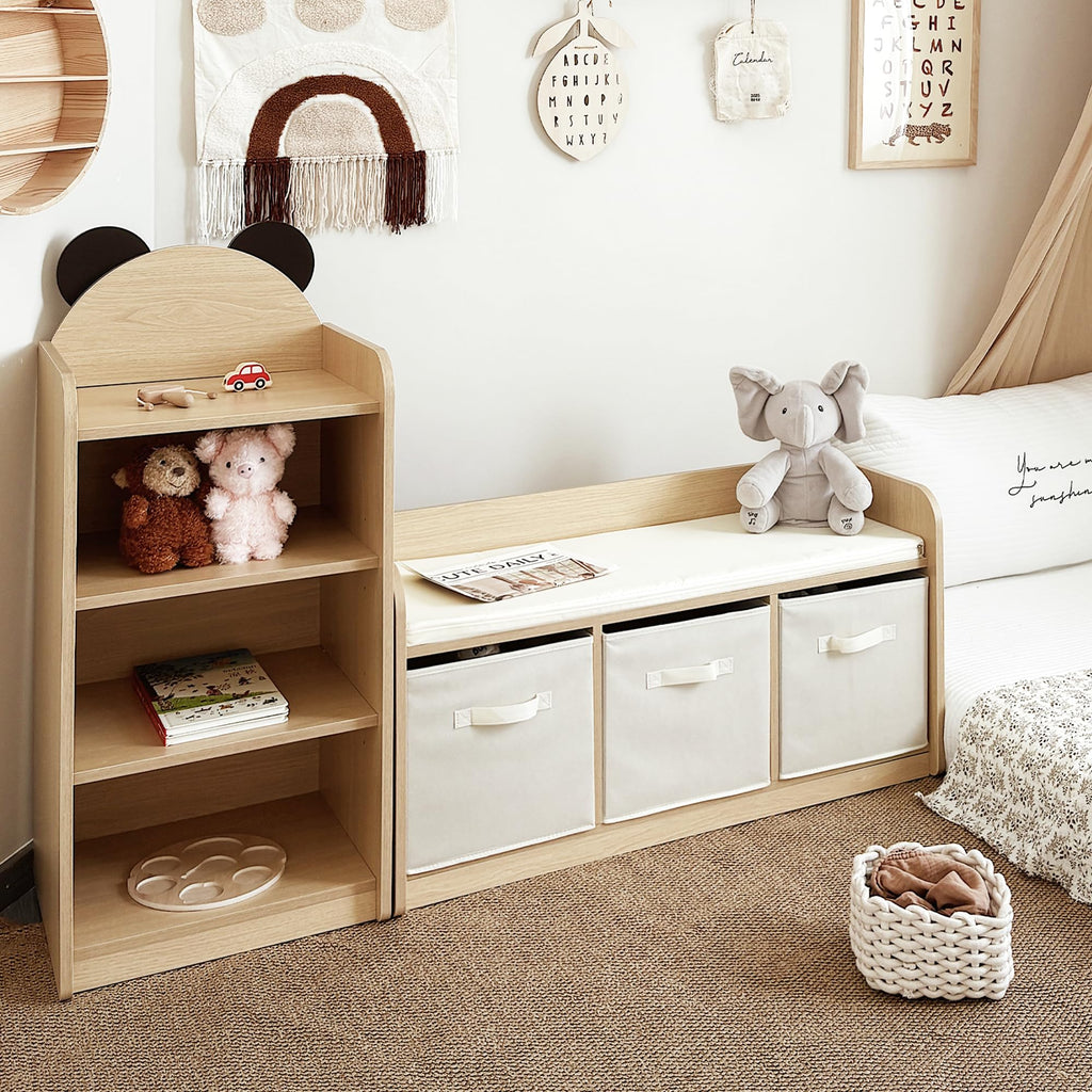 3-Tier Adjustable  Children's Bookcase