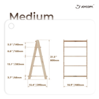 Adjustable Trapezoid Storage Rack/Bookshelf