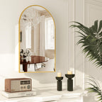 Arched  Mirror Cabinet | 31.5" ×19.6" with Large Storage