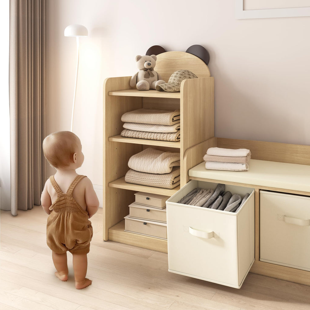 3-Tier Adjustable  Children's Bookcase